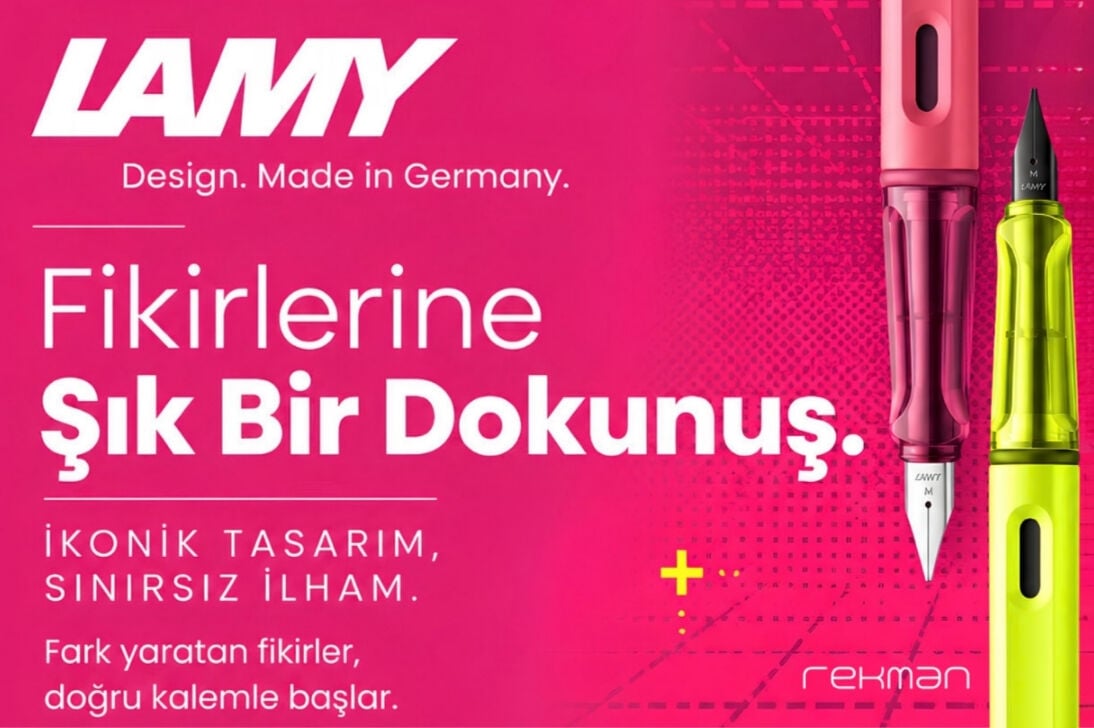 LAMY ile Fikirlerinize Şık Bir Dokunuş: Alman Tasarımının İkonik Kalemleri