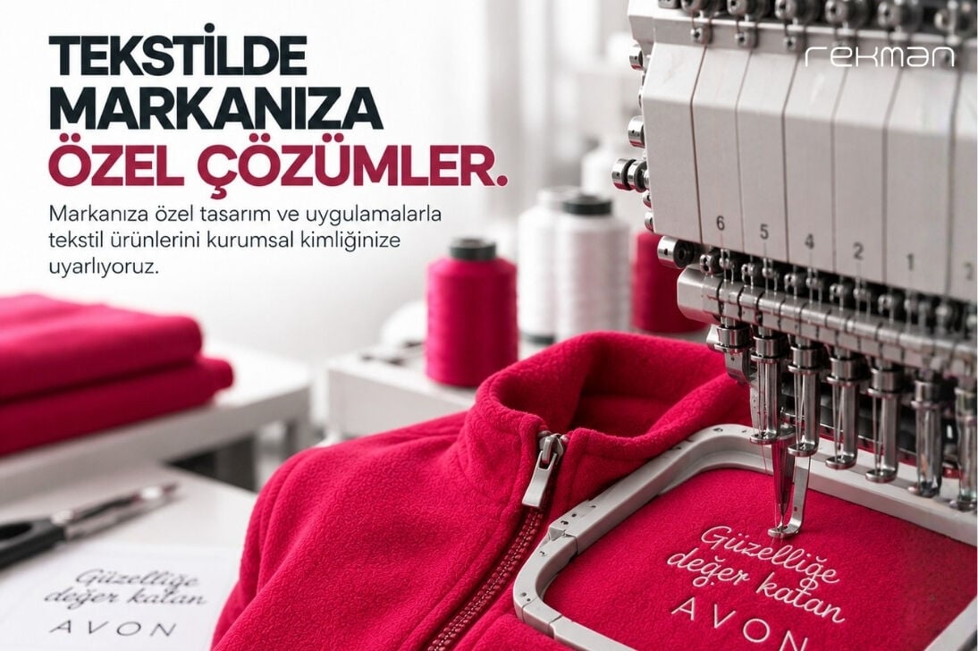 Tekstilde Markanıza Özel Çözümler Rekman’da!