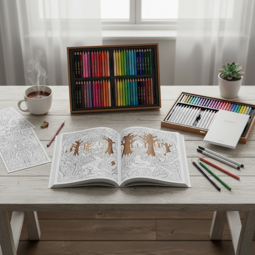 Boyama Kitapları & Kalem Setleri