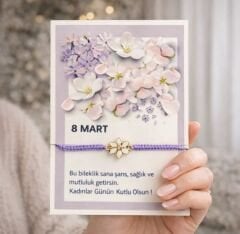 Kadınlar Günü Bileklik