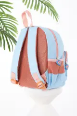 Kız Çocuk Bebe Mavi Çocuk Sırt Çantası