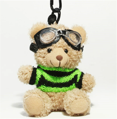 Mini Teddy Pelüş Çanta Charmı