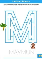 Çocuklara Süper Ötesi Labirent Bulmaca Kitabı (3-9 Yaş)