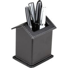 Deri Ev Şeklinde Kalemlik