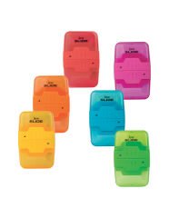 Serve Silgi Kalemtraş Slide - Fosforlu Renkler