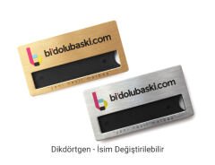 Metal Yaka Kartı