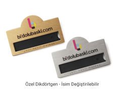 Metal Yaka Kartı