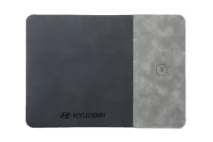 15W Kablosuz Hızlı Şarj Özellikli Deri Mouse Pad