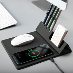 Wireless Mouse Pad & Organizer (Katlanabilir)