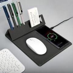 Wireless Mouse Pad & Organizer (Katlanabilir)