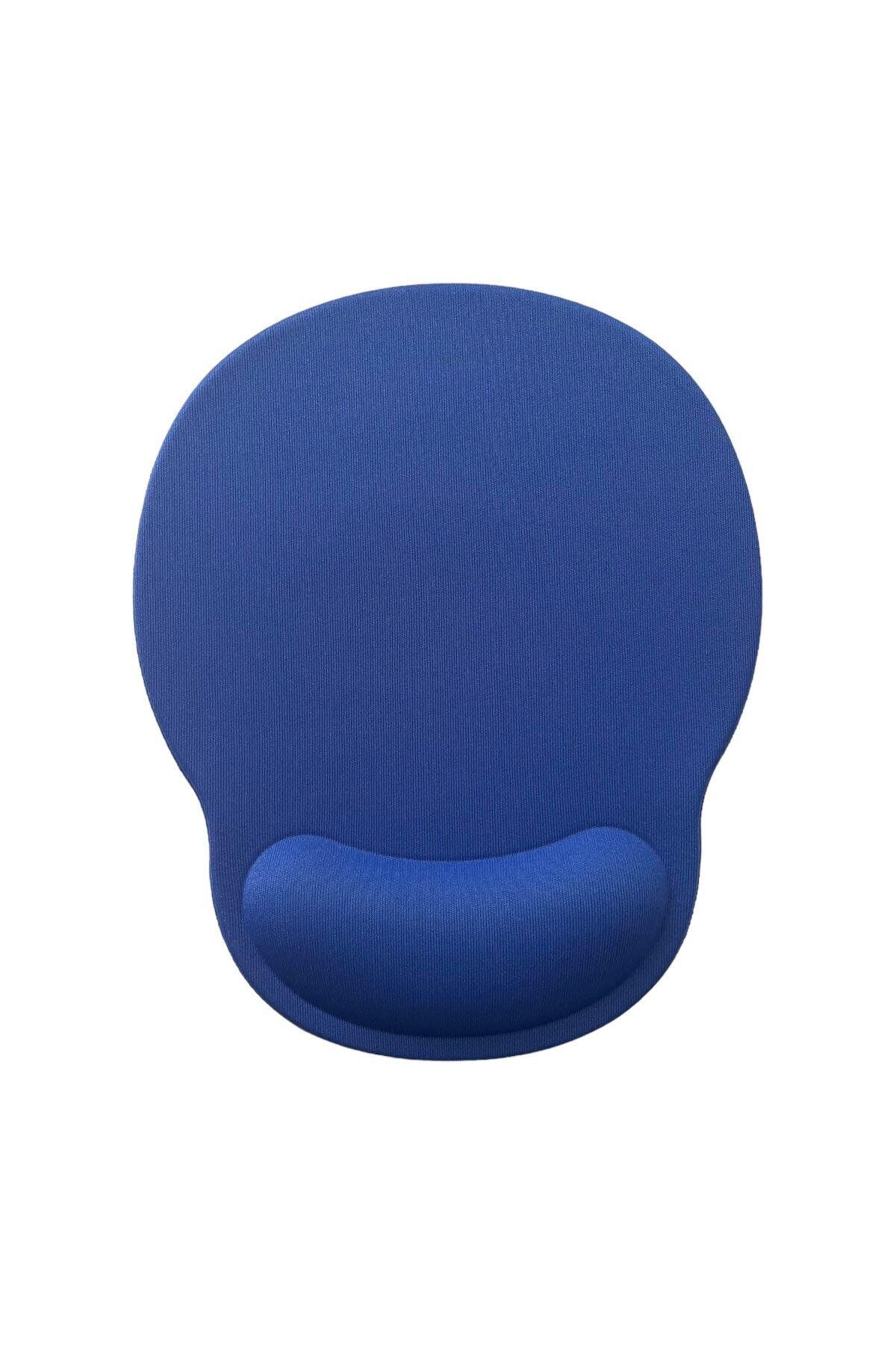 Bilek Destekli Memory Foam Kaymaz Taban Mouse Pad Msp-014 Mavi