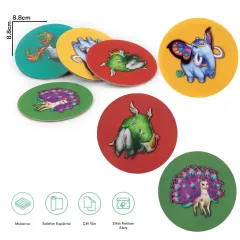 Özel Üretim Mukavva Bardak Altlığı