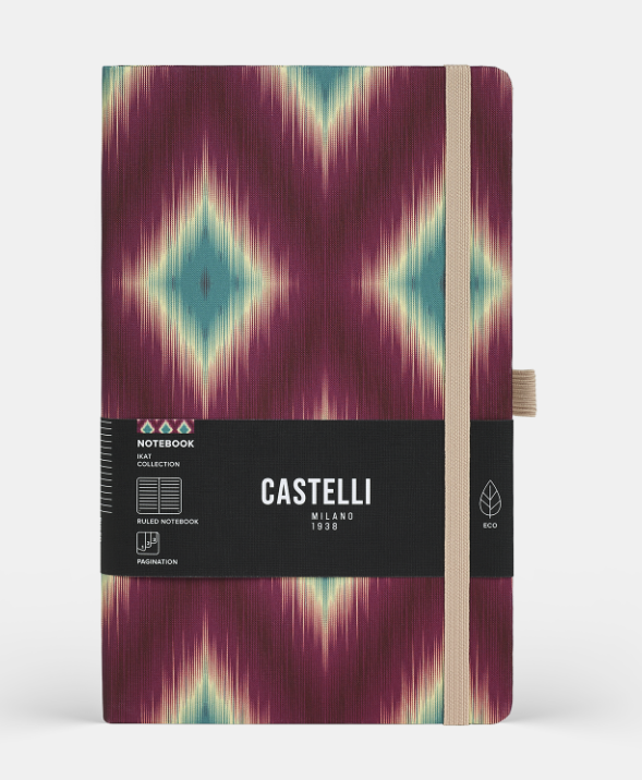 Ikat Magenta Jade