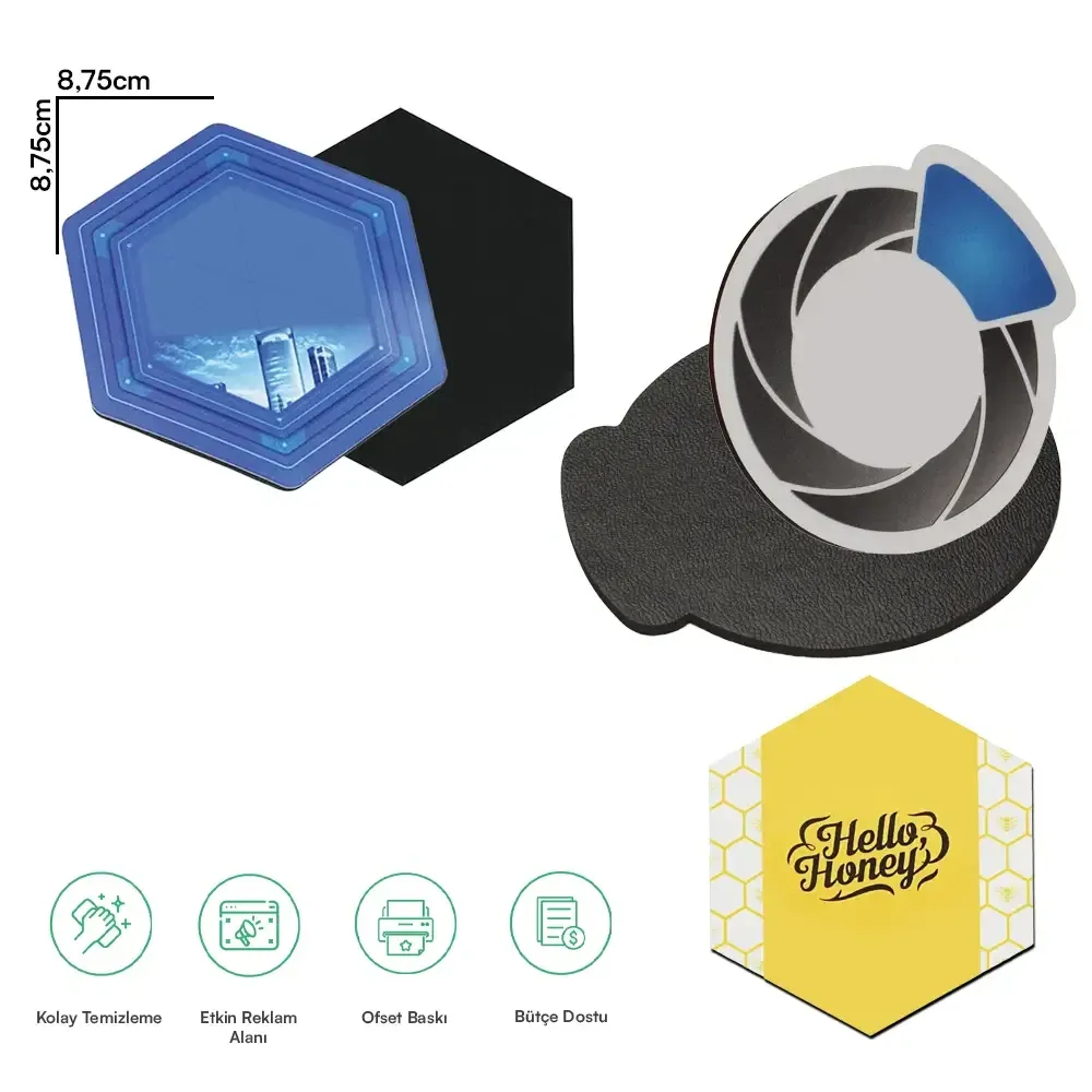 Özel Kesim Bardak Altlığı