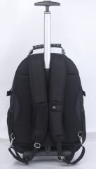 Classone Travel Serisi Tekerlekli Trolley 17,3,15,6,14 Uyumlu Sırt Laptop Çantası – Siyah