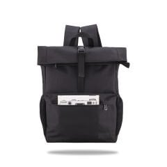 Classone Su geçirmez Kumaş 15.6 inch ,Notebook, Laptop, Macbook Sırt Çantası – Siyah