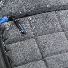 Classone La Spezia Serisi 15.6 inch WTXpro Su Geçirmez kumaş, Su Geçirmez Fermuar, Laptop Sırt Çantası –Gri