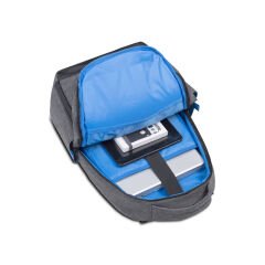 Classone La Spezia Serisi 15.6 inch WTXpro Su Geçirmez kumaş, Su Geçirmez Fermuar, Laptop Sırt Çantası –Gri