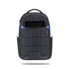 Classone La Spezia Serisi 15.6 inch WTXpro Su Geçirmez kumaş, Su Geçirmez Fermuar, Laptop Sırt Çantası –Siyah