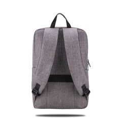 Classone Triesta Serisi, Geri Dönüştürülmüş kumaş,15.6 inch Uyumlu Macbook, Laptop, Notebook Sırt Çantası- Keten Gri
