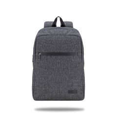 Classone Pro 15.6 inch uyumlu WTXpro Su Geçirmez Kumaş, Su Geçirmez Fermuar, Geri Dönüştürülmüş Kumaş, Macbook , Laptop , Notebook Sırt Çantası –Gri