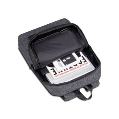 Classone Pro 15.6 inch uyumlu WTXpro Su Geçirmez Kumaş, Su Geçirmez Fermuar, Geri Dönüştürülmüş Kumaş, Macbook , Laptop , Notebook Sırt Çantası –Gri