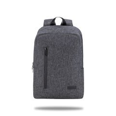 Classone Pro 15.6 inch uyumlu WTXpro Su Geçirmez Kumaş, Su Geçirmez Fermuar, Geri Dönüştürülmüş Kumaş, Macbook , Laptop , Notebook Sırt Çantası –Gri