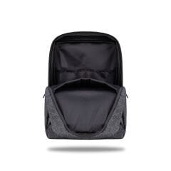 Classone Pro 15.6 inch uyumlu WTXpro Su Geçirmez Kumaş, Su Geçirmez Fermuar, Geri Dönüştürülmüş Kumaş, Macbook , Laptop , Notebook Sırt Çantası –Gri