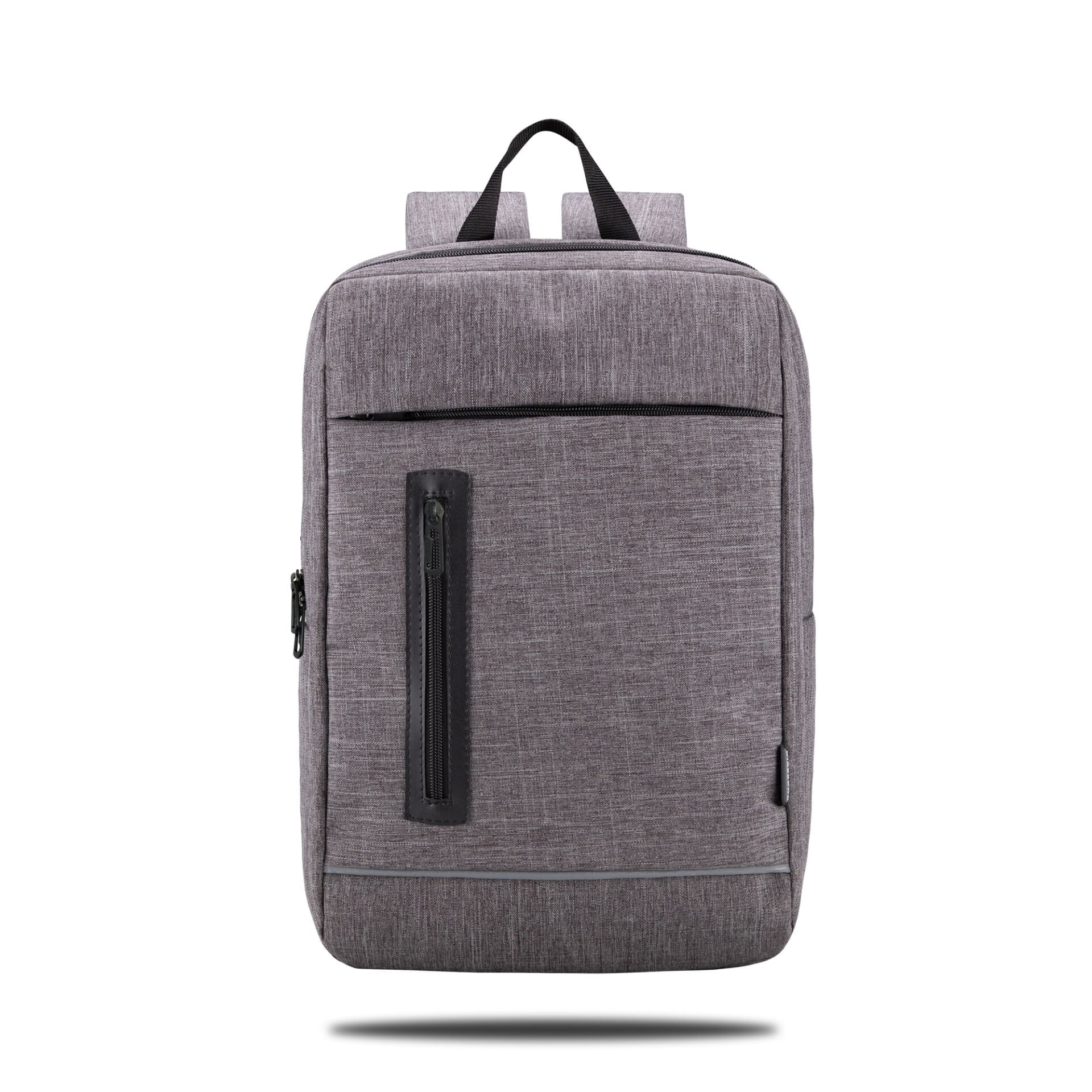Classone Triesta Serisi, Geri Dönüştürülmüş kumaş,15.6 inch Uyumlu Macbook, Laptop, Notebook Sırt Çantası- Keten Gri