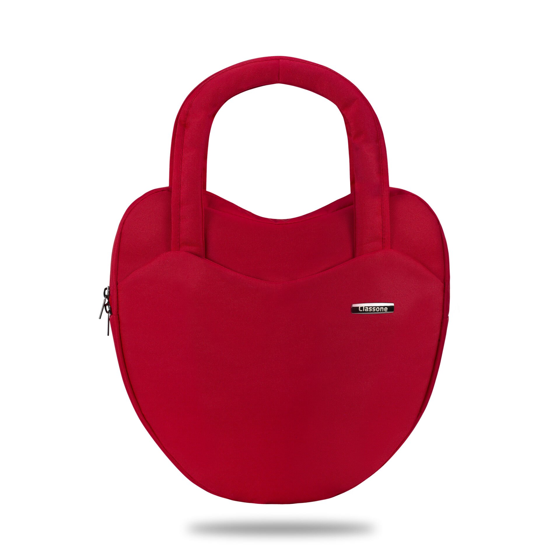 Classone 13-14 Inch WTXPro Su Geçirmez Kumaş, Macbook,Mac Air,Lenovo,Hp Laptop El ve Omuz Çantası – Kırmızı