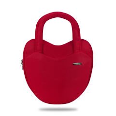 Classone 13-14 Inch WTXPro Su Geçirmez Kumaş, Macbook,Mac Air,Lenovo,Hp Laptop El ve Omuz Çantası – Kırmızı