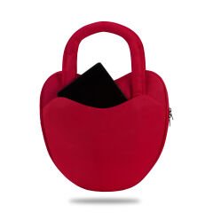 Classone 13-14 Inch WTXPro Su Geçirmez Kumaş, Macbook,Mac Air,Lenovo,Hp Laptop El ve Omuz Çantası – Kırmızı