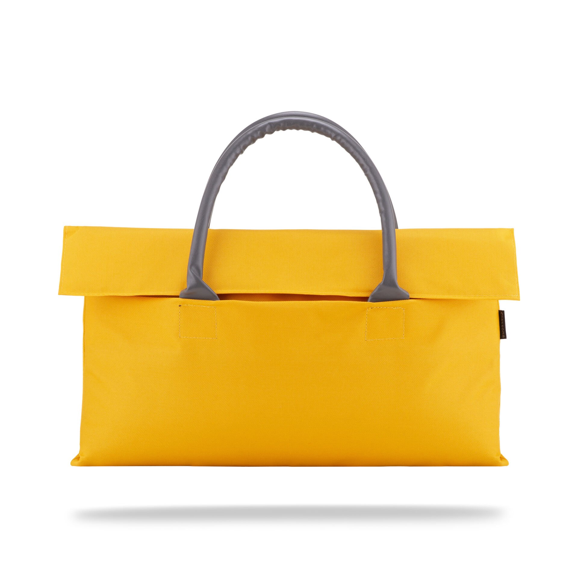 Classone WTXPro Su Geçirmez Kumaş 13-14 inch Bayan Laptop El Çantası- Tote Bag – Sarı