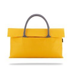 Classone WTXPro Su Geçirmez Kumaş 13-14 inch Bayan Laptop El Çantası- Tote Bag – Sarı