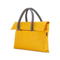 Classone WTXPro Su Geçirmez Kumaş 13-14 inch Bayan Laptop El Çantası- Tote Bag – Sarı
