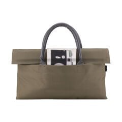 Classone WTXPro Su Geçirmez Kumaş 13-14 inch Bayan Laptop El Çantası- Tote Bag – Yeşil