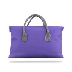 Classone WTXPro Su Geçirmez Kumaş 13-14 inch Bayan Laptop El Çantası- Tote Bag – Mor