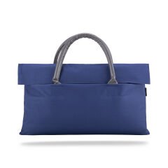 Classone WTXPro Su Geçirmez Kumaş 13-14 inch Bayan Laptop El Çantası- Tote Bag – Lacivert