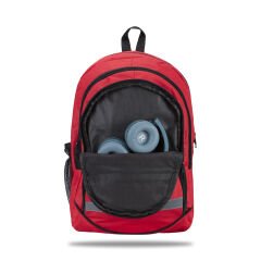 Classone WTX Pro Su Geçirmez Kumaş, Deprem Çantası – Kırmızı