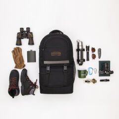 Classone Earthquake Serisi WTXpro Su Geçirmez Kumaş Deprem Çantası – Siyah