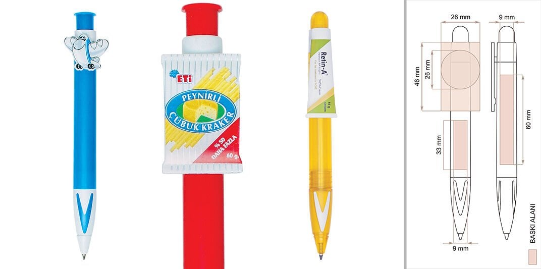 Bio plastik Tükenmez Kalem