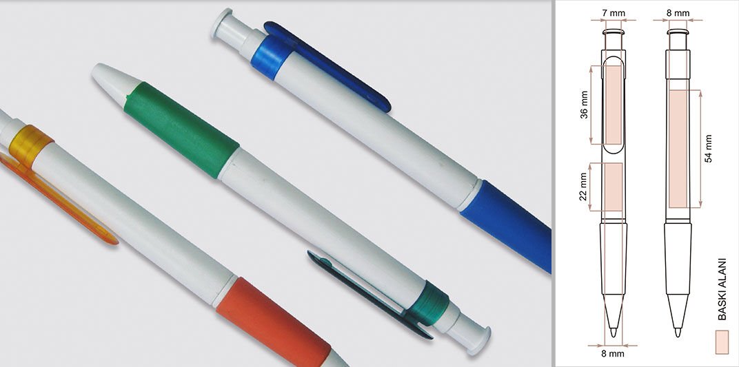 Bio Plastik  Tükenmez Kalem