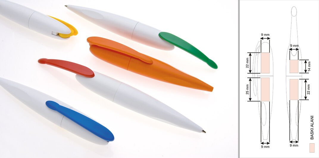 Bio Plastik  Tükenmez Kalem