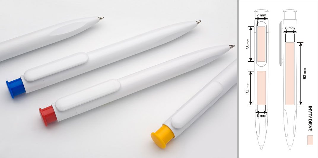 Bio Plastik Tükenmez Kalem