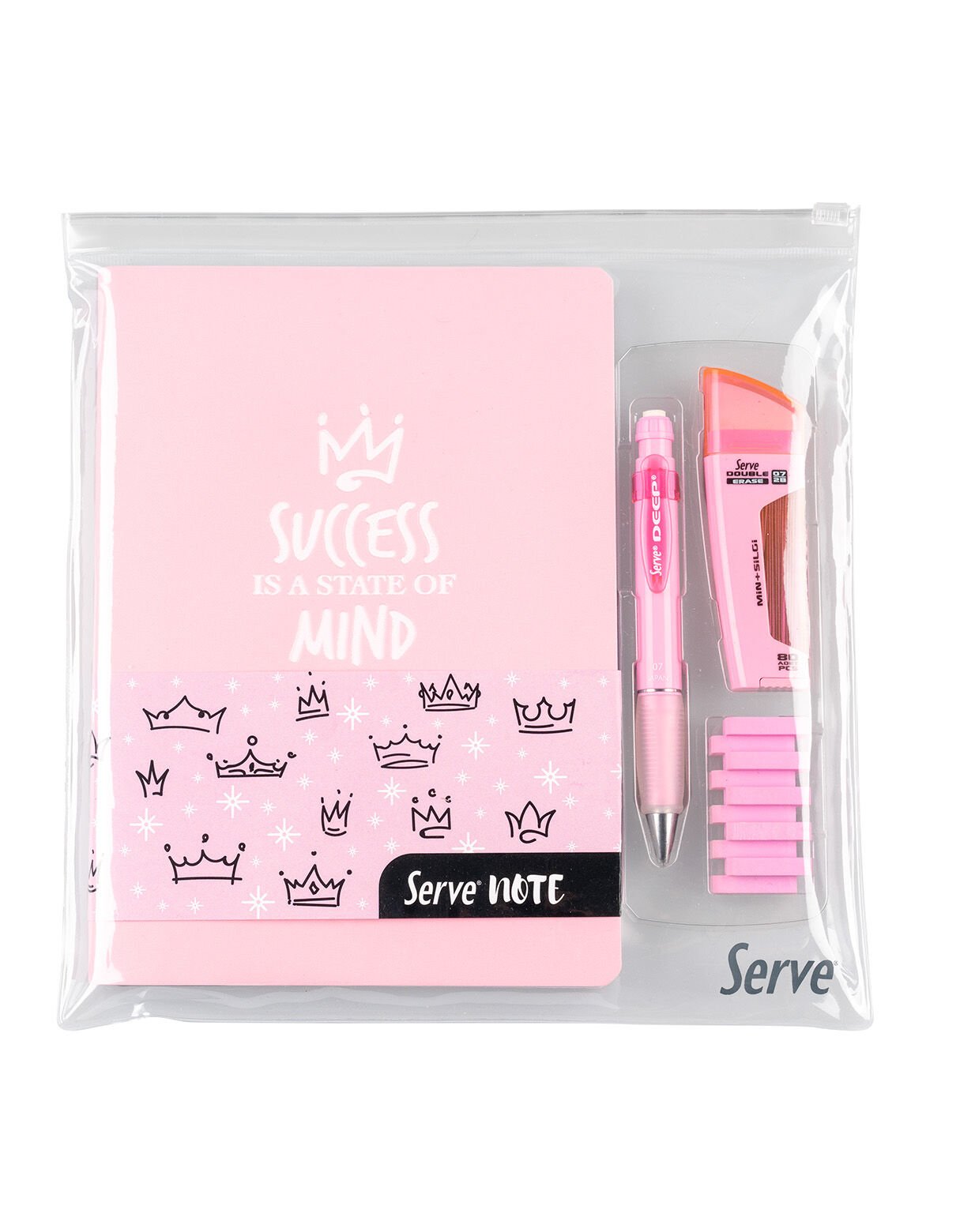 Note - Deep - Double Erase - Steps 4'lü Pvc Ambalaj