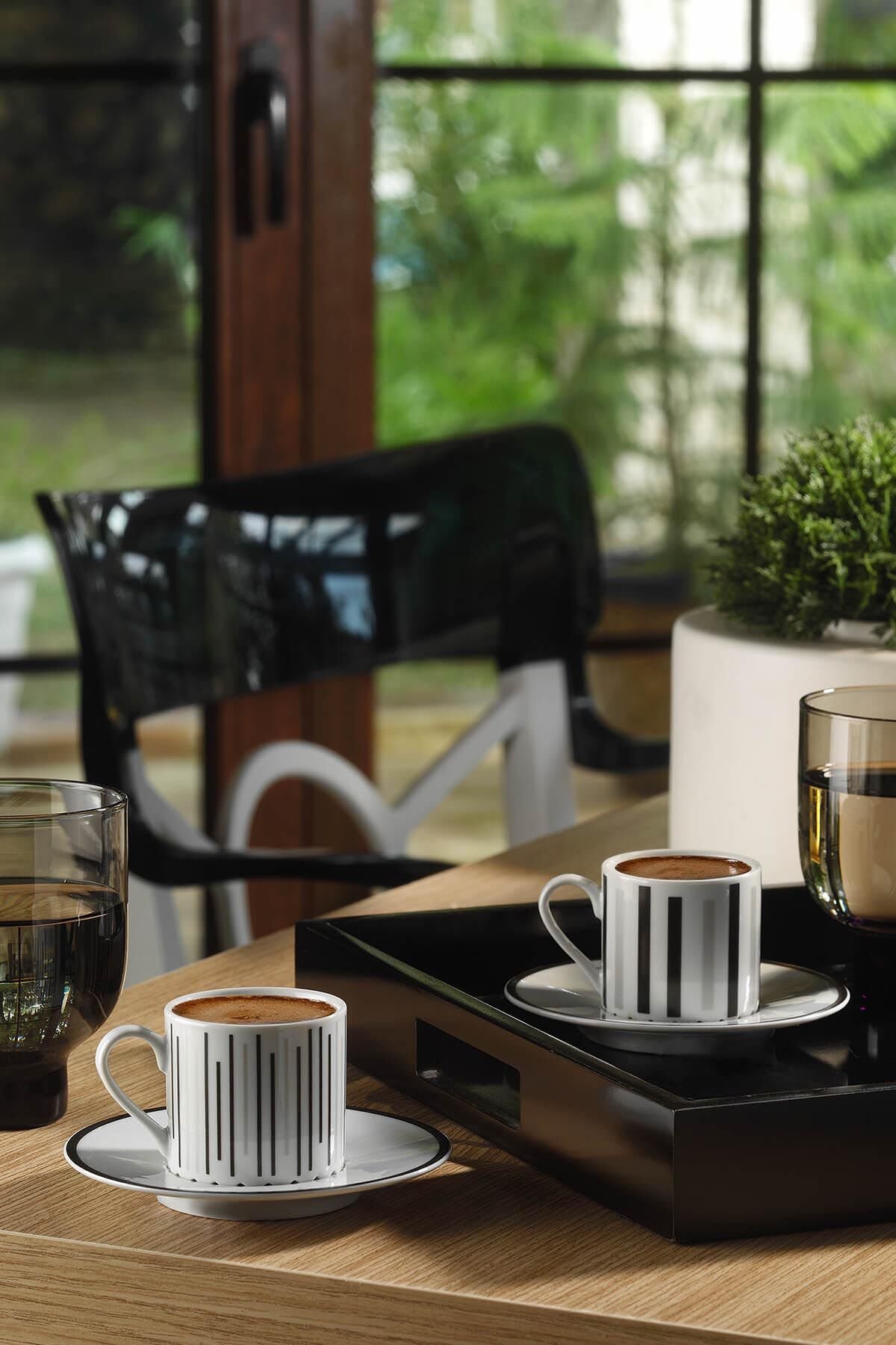 Kütahya Porselen   2 Kişilik Kahve Takımı