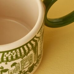 Scene 2'li Kahve Fincanı Seti Yeşil