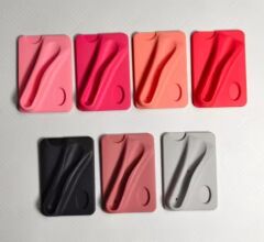 Vantuz Özellikli Silikon Ruj Tutucu