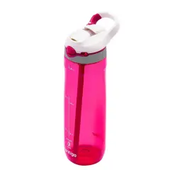 Contigo Ashland Tren Tek El Bas İç Kapaklı Su Matarası 720ml Pembe