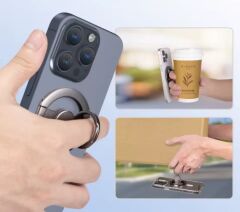 Magsafe Özellikli Metal Fidget Spinner Telefon Yüzük Tutucu